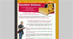 Desktop Screenshot of equipmentappraisal.ca